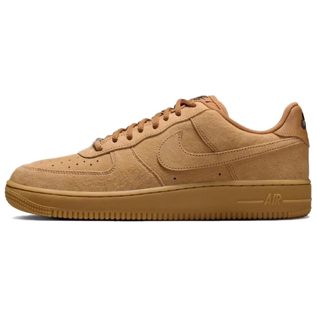 Nike Air Force 1 Low top Skateboard Shoes Men's Brown