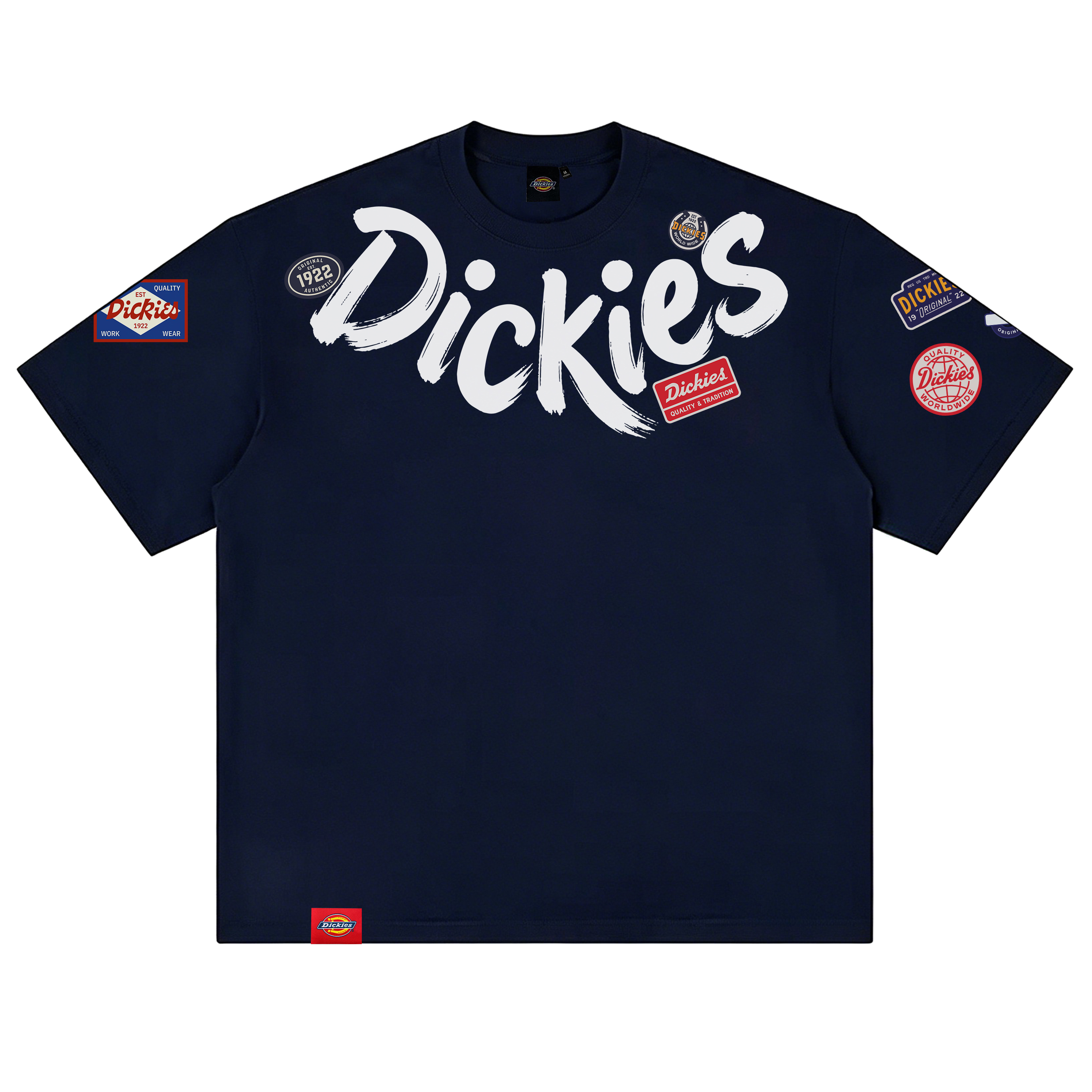 Футболка Dickies Clean Fit (черная) — фото 10