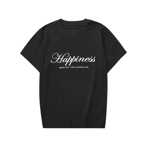 Skechers T Shirt Women's Carbon Black