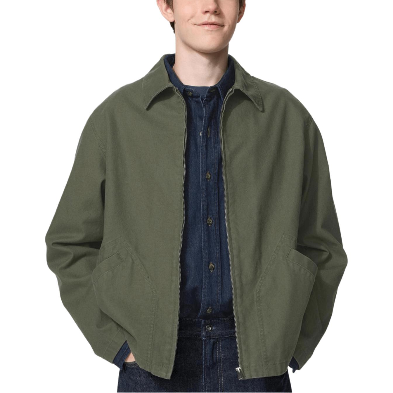 Мужские куртка UNIQLO JW Anderson (коричневая)