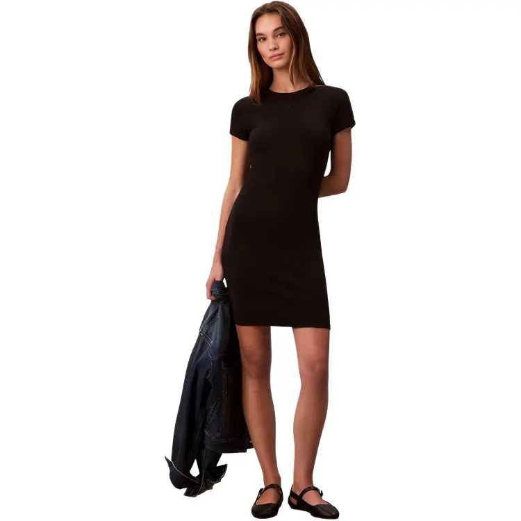 CALVIN KLEIN Short Sleeved Dress Women's
