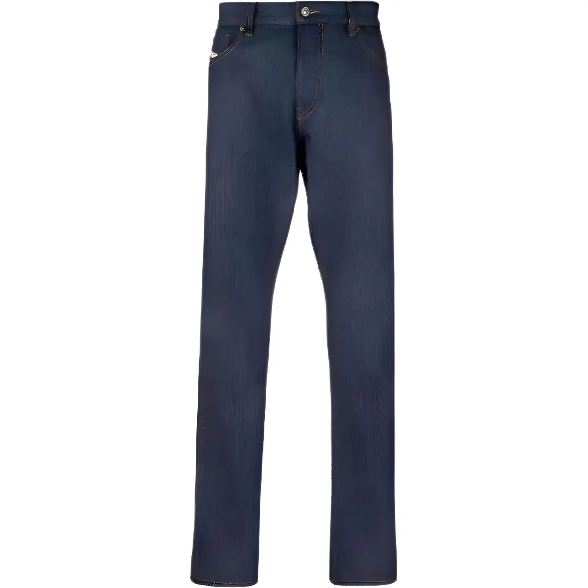 Diesel high-rise straight-leg jeans