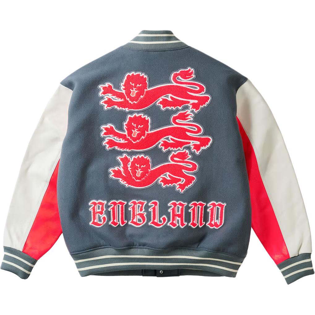 Куртка PALACE × Nike × England SS26 (серая) — фото 3