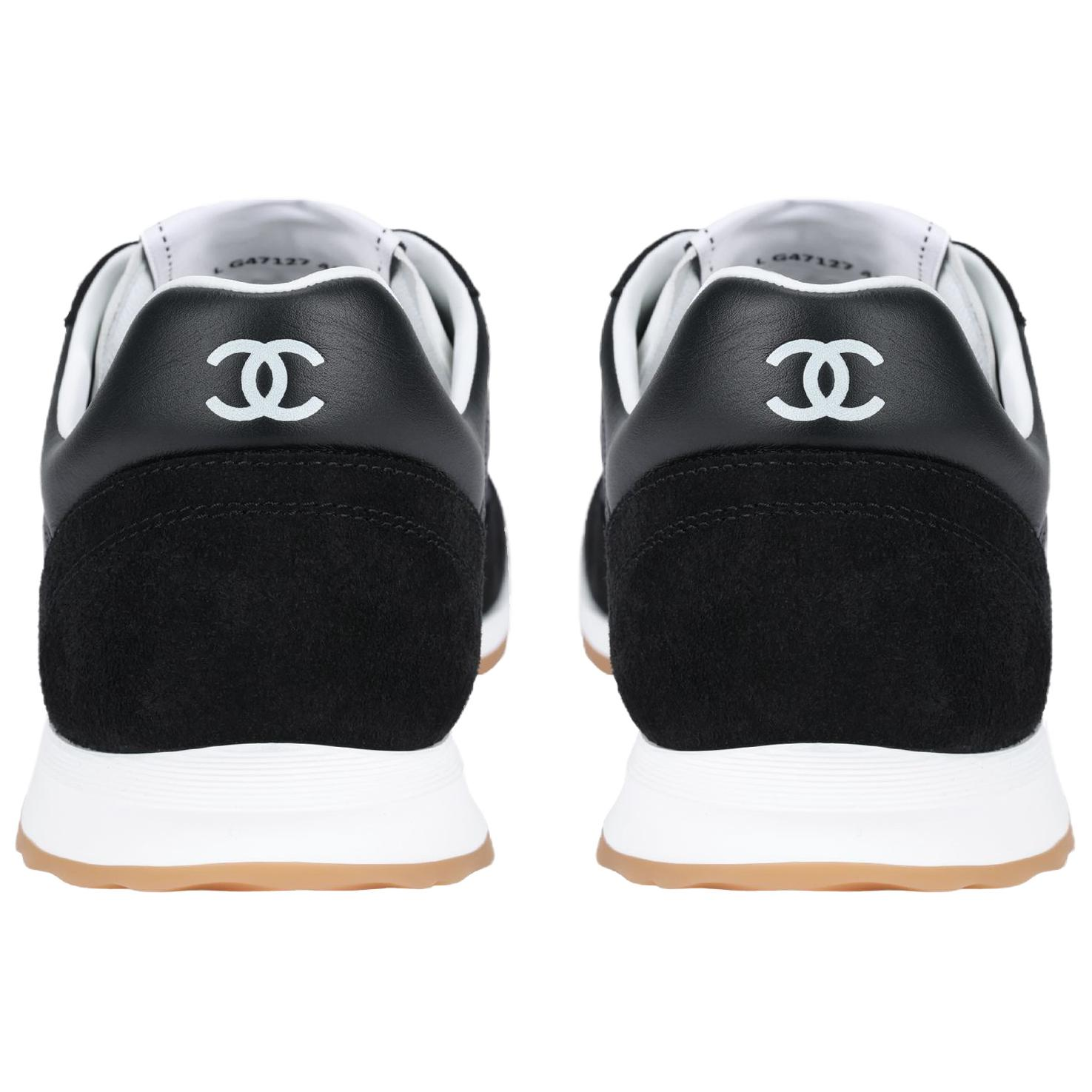 Мужские кеды Chanel 26P 1cm (темно-серые) — фото 4
