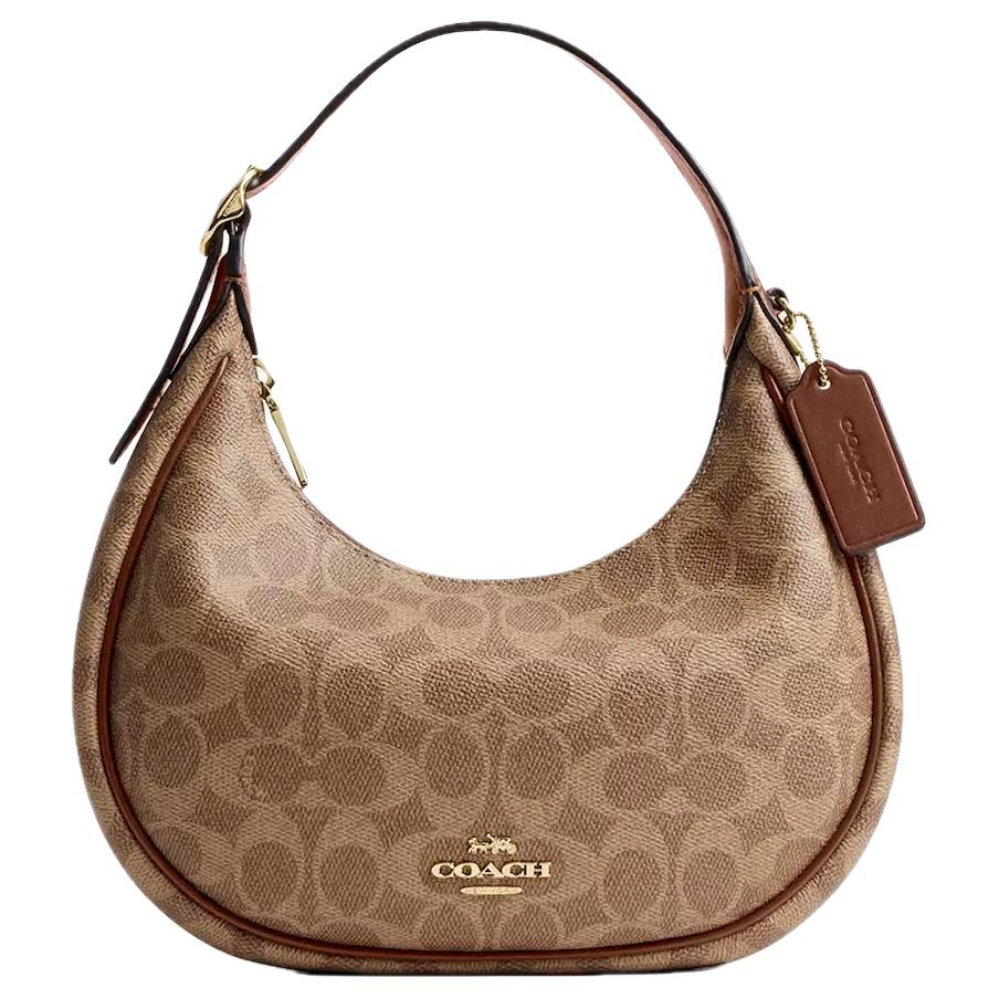 Женская сумка COACH 23 EMILY (коричневая)