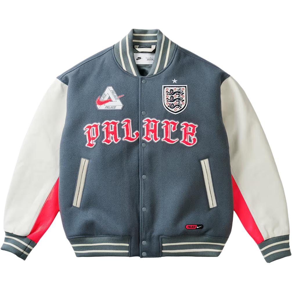 Куртка PALACE × Nike × England SS26 (серая)