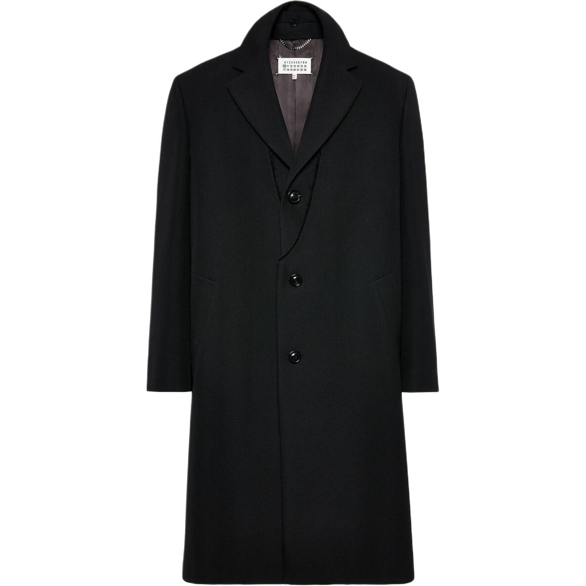 Мужское пальто Maison Margiela (черное)