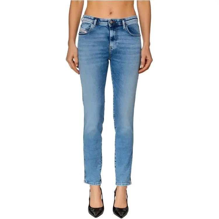 DIESEL SS24 Jeans Women's Light Blue