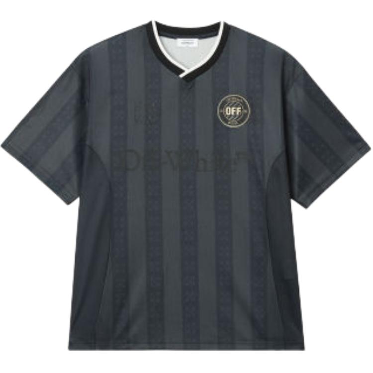 OFF WHITE Soccer Jerseys Unisex Charcoal Gray Moderate