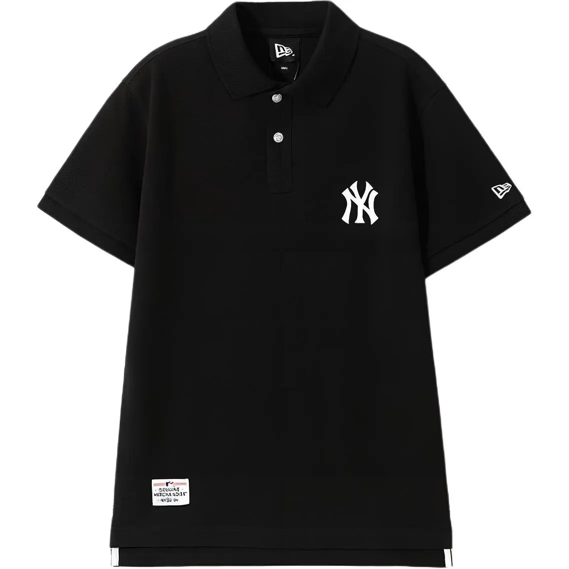 New Era Polo Shirt Unisex Black