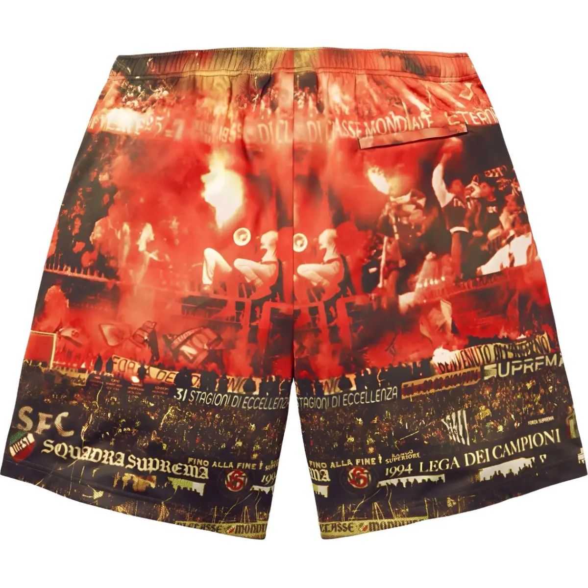 Supreme SS25 Soccer Bottoms Unisex Multicolor/Polychrome Moderate Straight Fit Pants