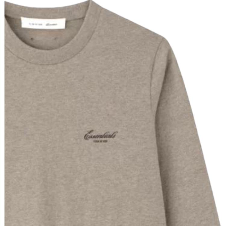 Женское худи Fear of God Essentials SS26 (бежевое) — фото 3
