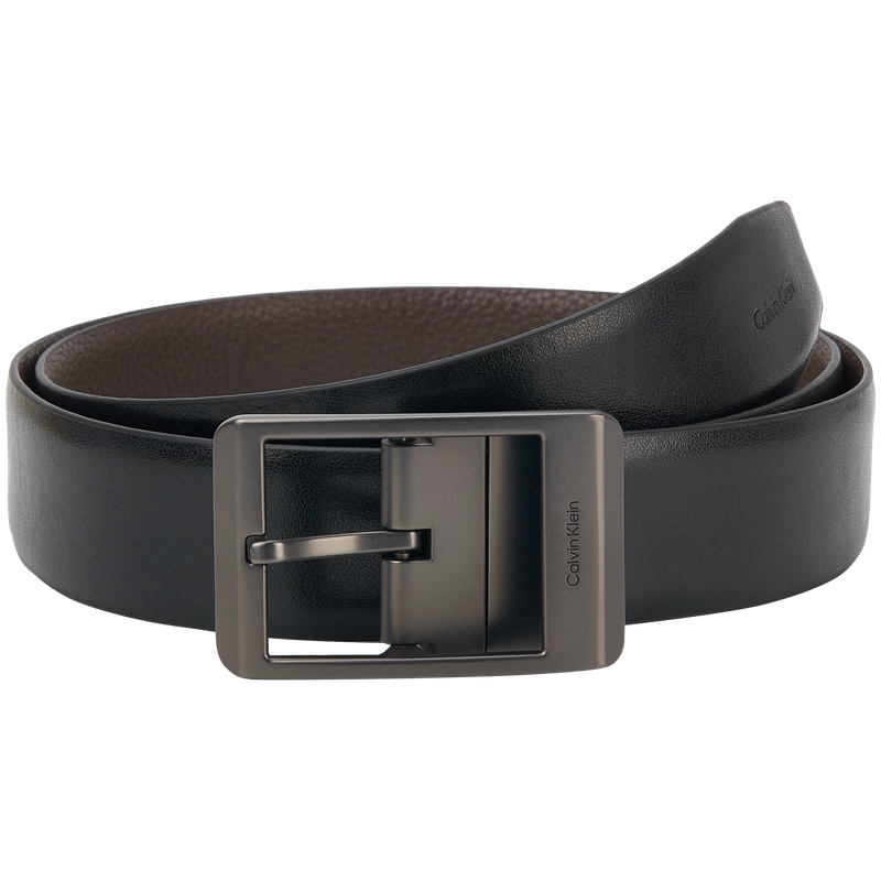 Мужской ремень CALVIN KLEIN Jeans 3.5cm (черный)