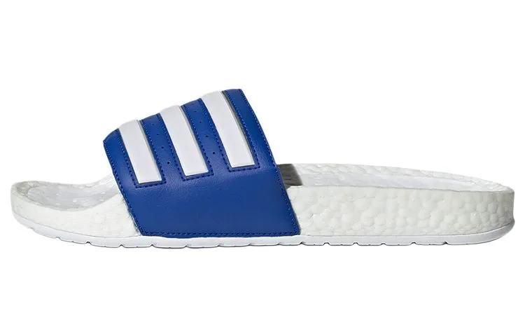 Adidas Adilette Abrasion Resistant Slide Slippers Unisex Blue White