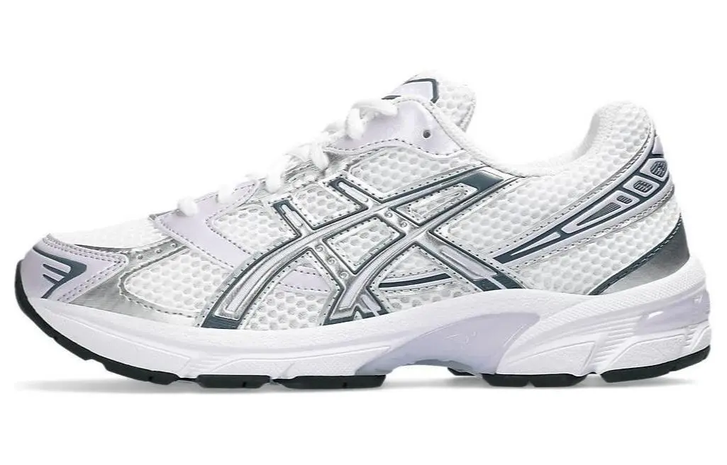 ASICS Gel 1130 Low top City Commuting Running Shoes Unisex White Silver Purple