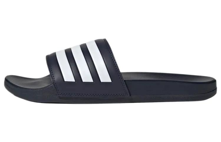 Adidas Adilette Comfort Slides Odor Resistant Slide Slippers Unisex Black White
