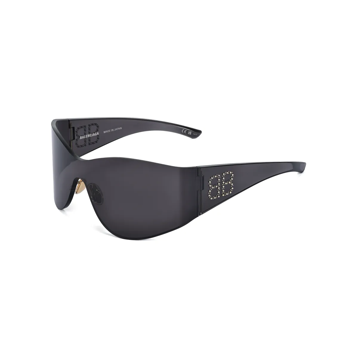 Balenciaga Irregular Shape Sunglasses Women's