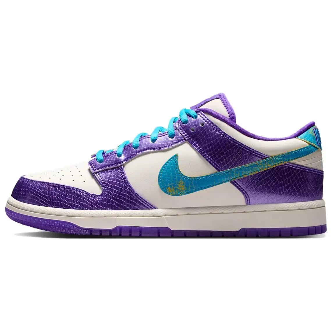 Nike Dunk Low top Skateboard Shoes Unisex Blue Purple