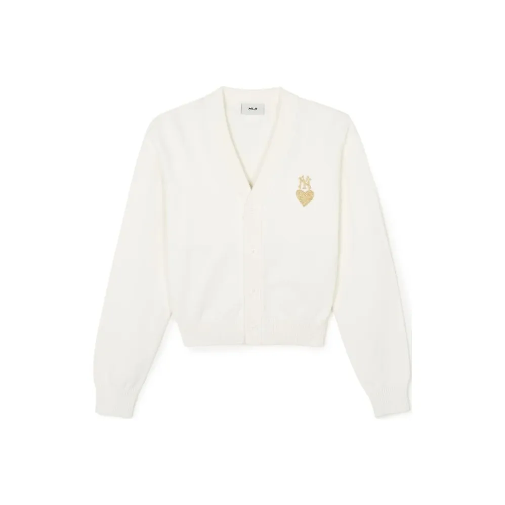 MLB SS24 New York Yankees Knitwear Women's Cream