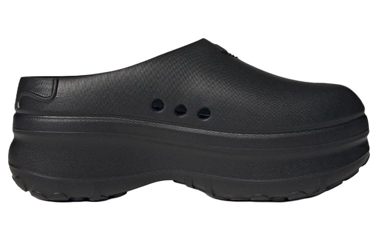 Adidas Originals AdiFOM Stan Smith Mule Rubber Sole Abrasion Resistant Chef Shoes Women's Black