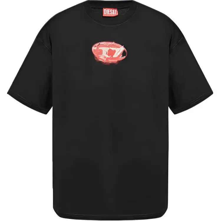 DIESEL T-Boxt-K3 Logo Glowing-Effect T-Shirt