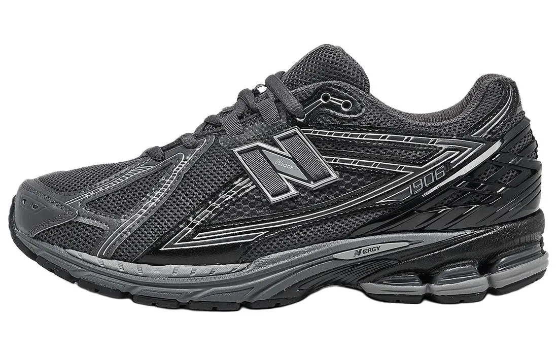 New Balance NB 1906R Retro Athletic Versatile Lightweight Low Top Running Shoes Men's Black