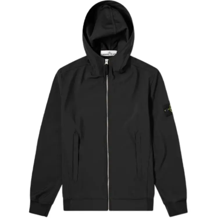 STONE ISLAND Jackets Men's Black Moderate
