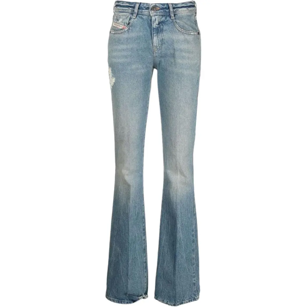 DIESEL D-Ebbey Faded Bootcut Jeans