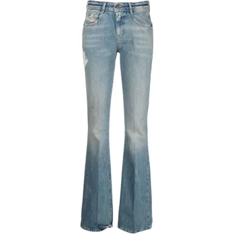 DIESEL D-Ebbey Faded Bootcut Jeans