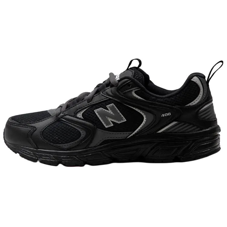 New Balance 408 Retro Sports Low top Casual Running Shoes Unisex Black