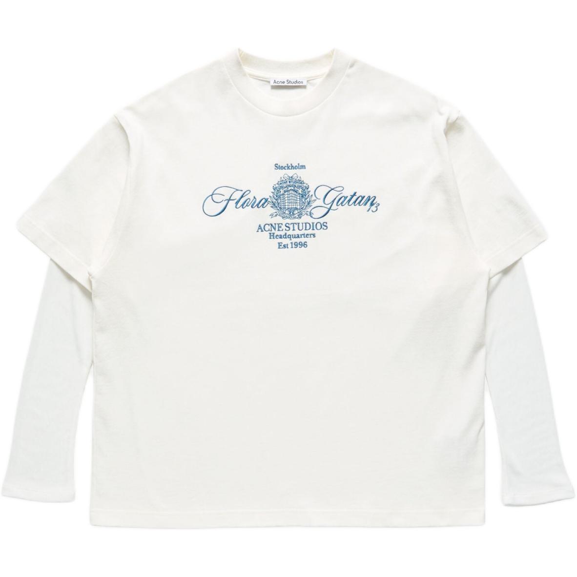 Женская футболка Acne Studios SS26 T (серый)