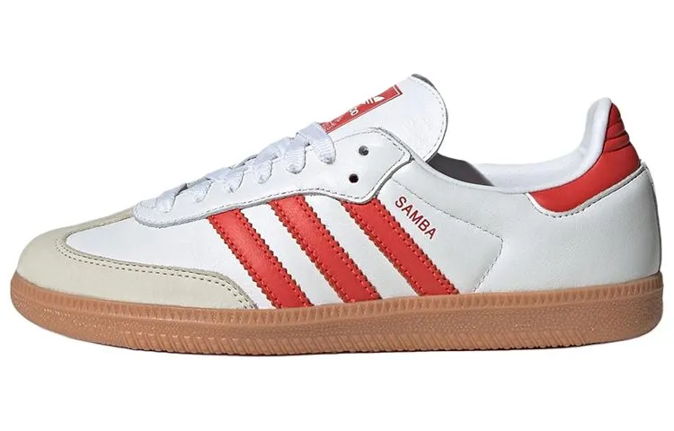 Adidas Samba OG 'White Solar Red Gum' Women's