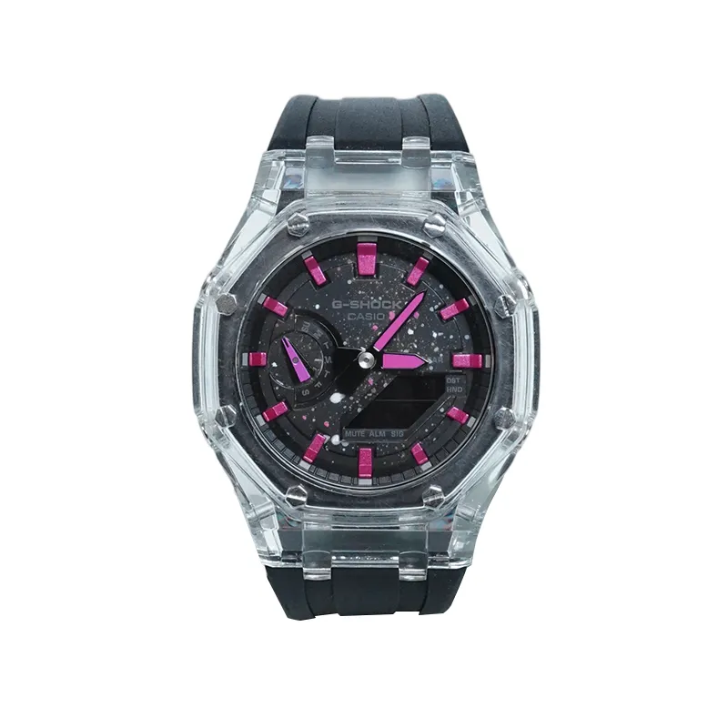 CASIO Unisex Liquid Crystal/Analog Dual Display Series 48.5mm Black Watch