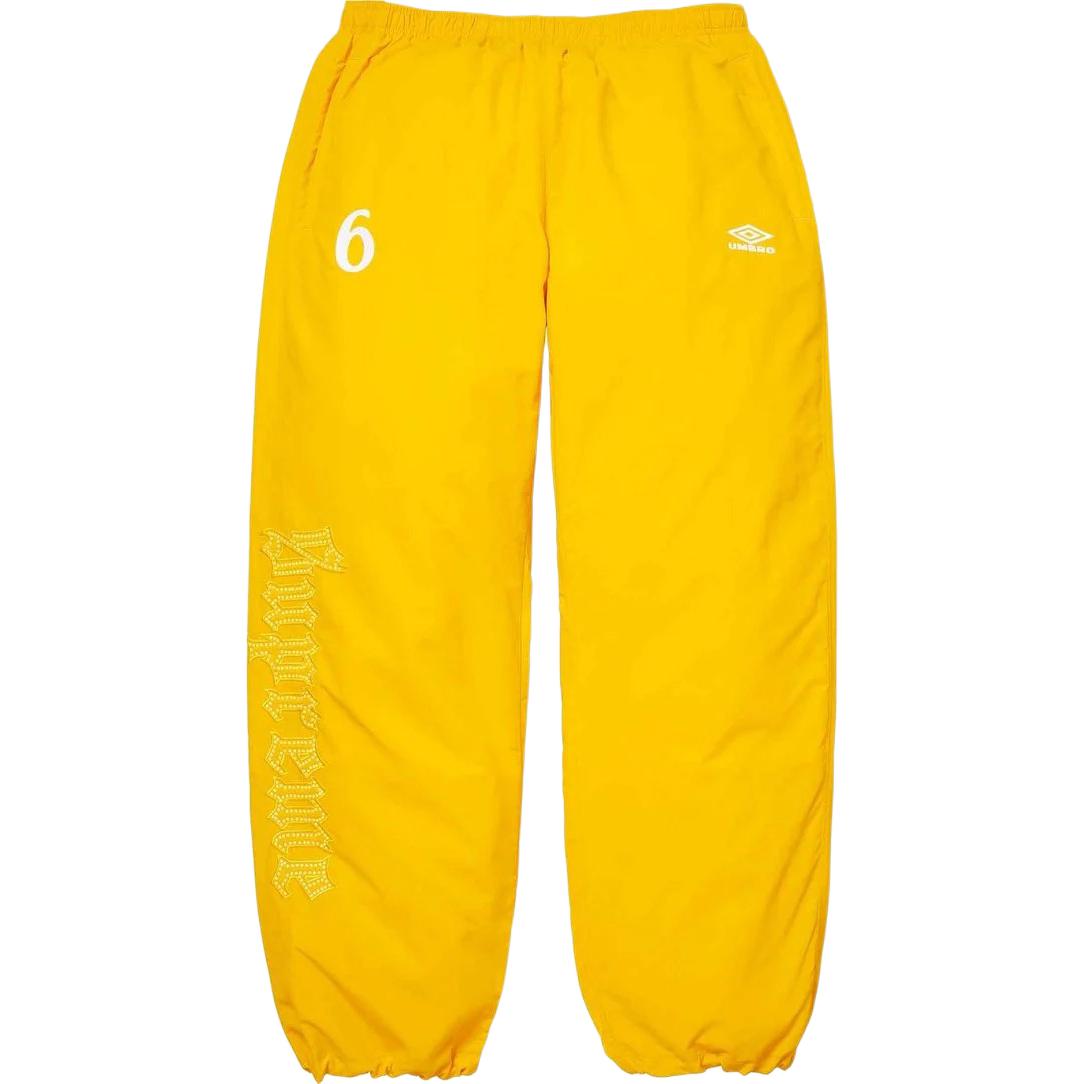 Штаны Supreme × Umbro SS26 Week17 Rhinestone Track Pant (серые) — фото 7
