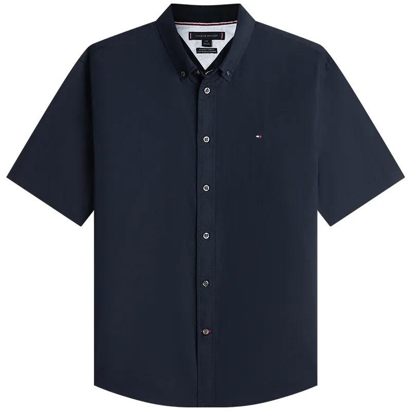 Tommy Hilfiger striped cotton-blend shirt