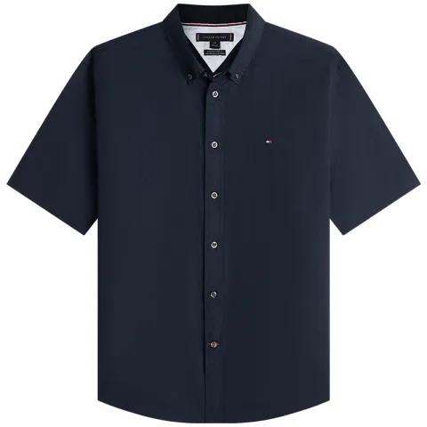 Tommy Hilfiger striped cotton-blend shirt