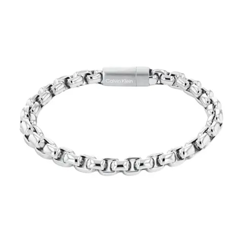 CALVIN KLEIN Gold plated Steel Niche, Individual, Street, Trendy, Versatile, Bracelet Men's