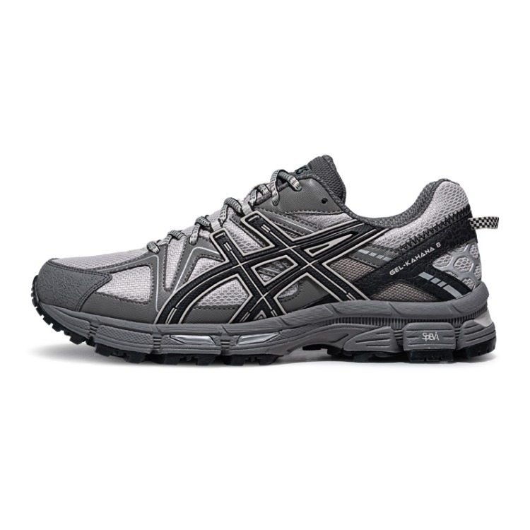 Кроссовки ASICS Gel-Kahana 8 (серо-черные)