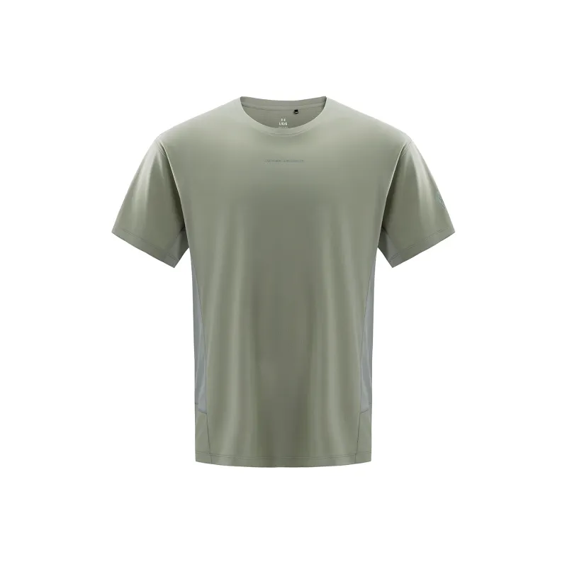 Under Armour SS25 T Shirt Men's Light Gray Green