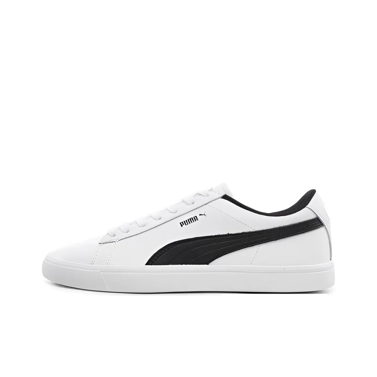 PUMA x BTS Court Star Vulc FS Lightweight Low top Skateboard Shoes Unisex White Black