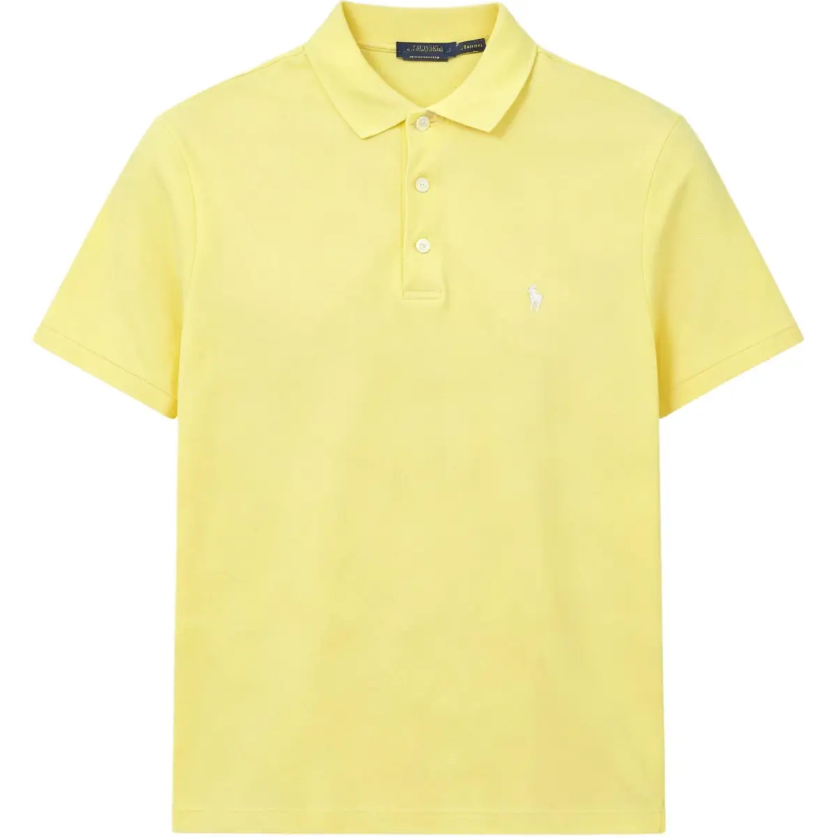 Polo Ralph Lauren SS24 Polo Shirt Custom Slim Fit Men's Yellow