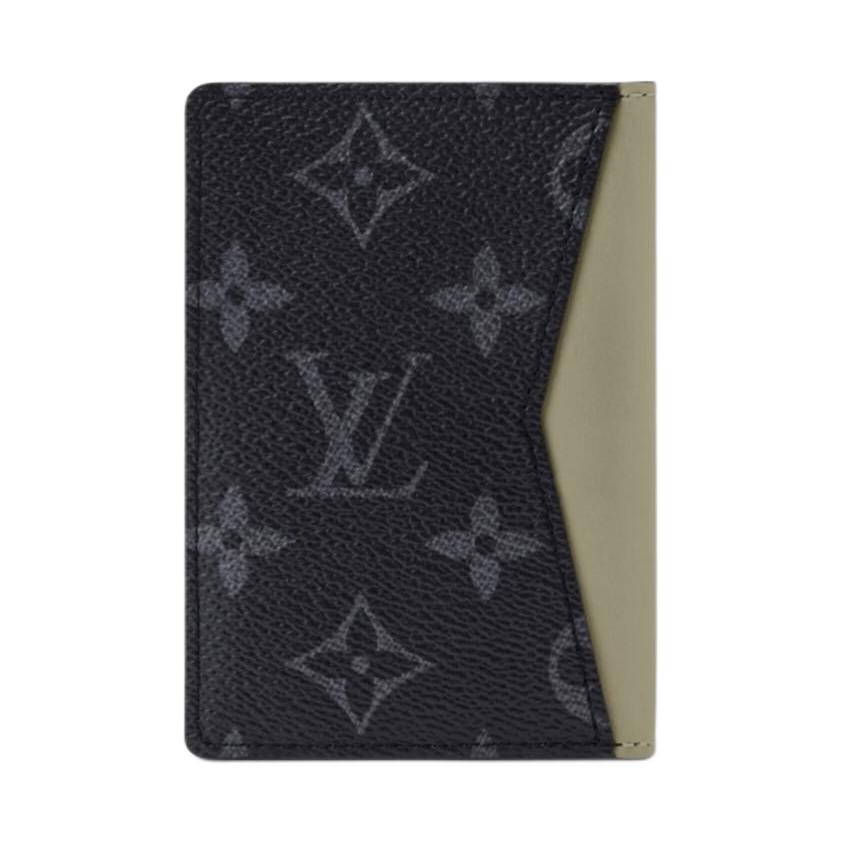 Сумка Louis Vuitton LOUIS VUITTON Pocket Organizer Monogram Eclipse (хаки) — фото 3
