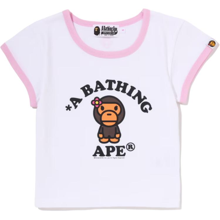 Женская футболка A BATHING APE (черный)