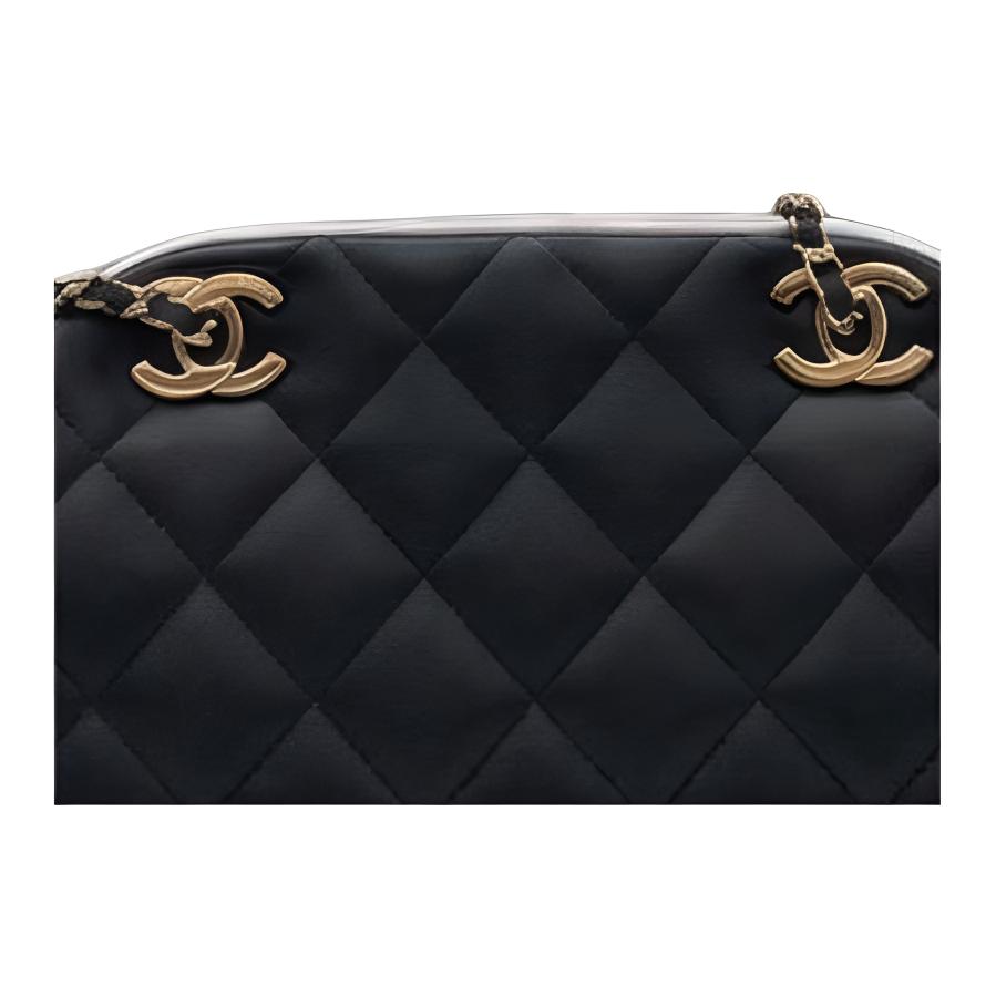 Женская сумка Chanel 26S C Logo (черная) — фото 3