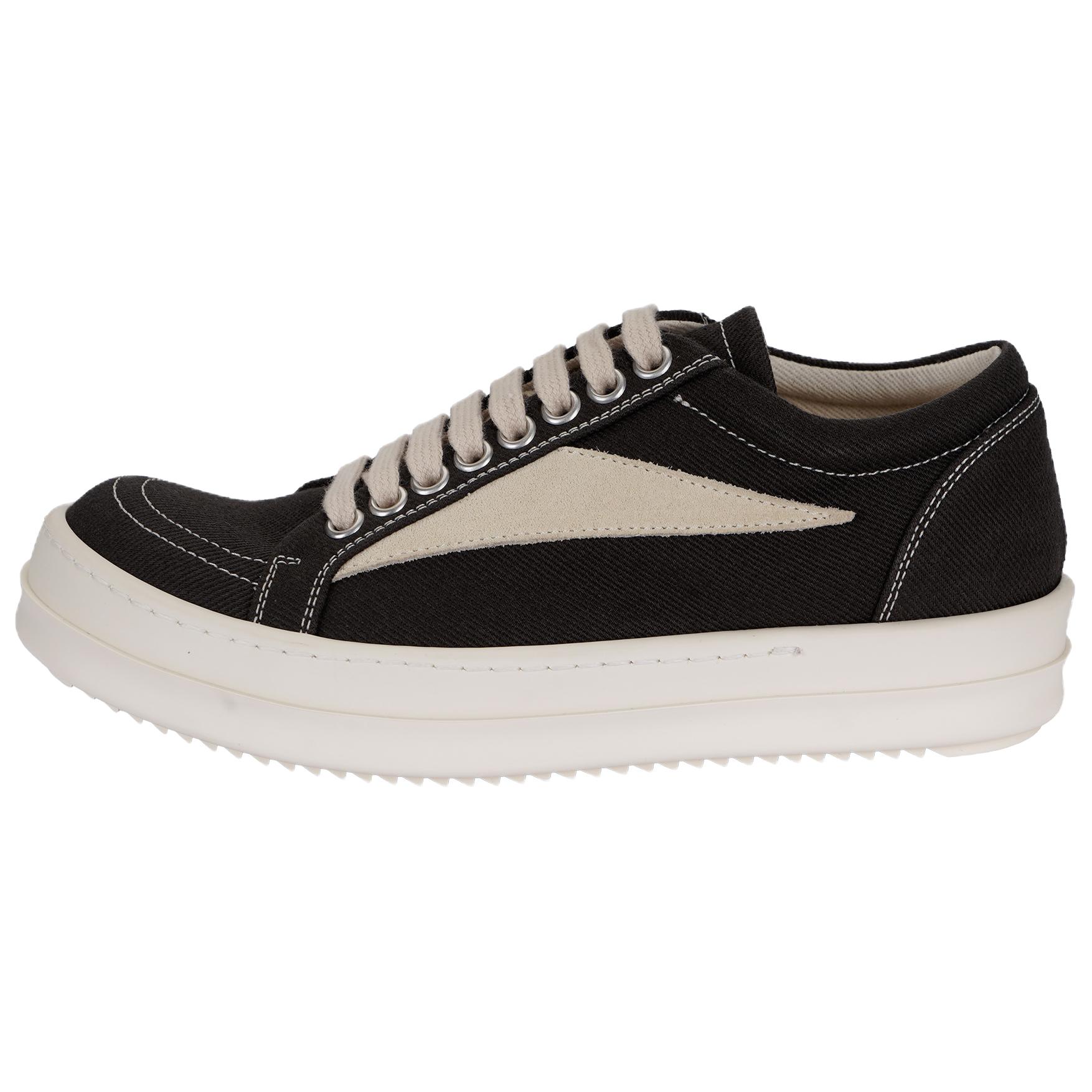 Rick Owens DRKSHDW Low top Skateboard Shoes Women's Black