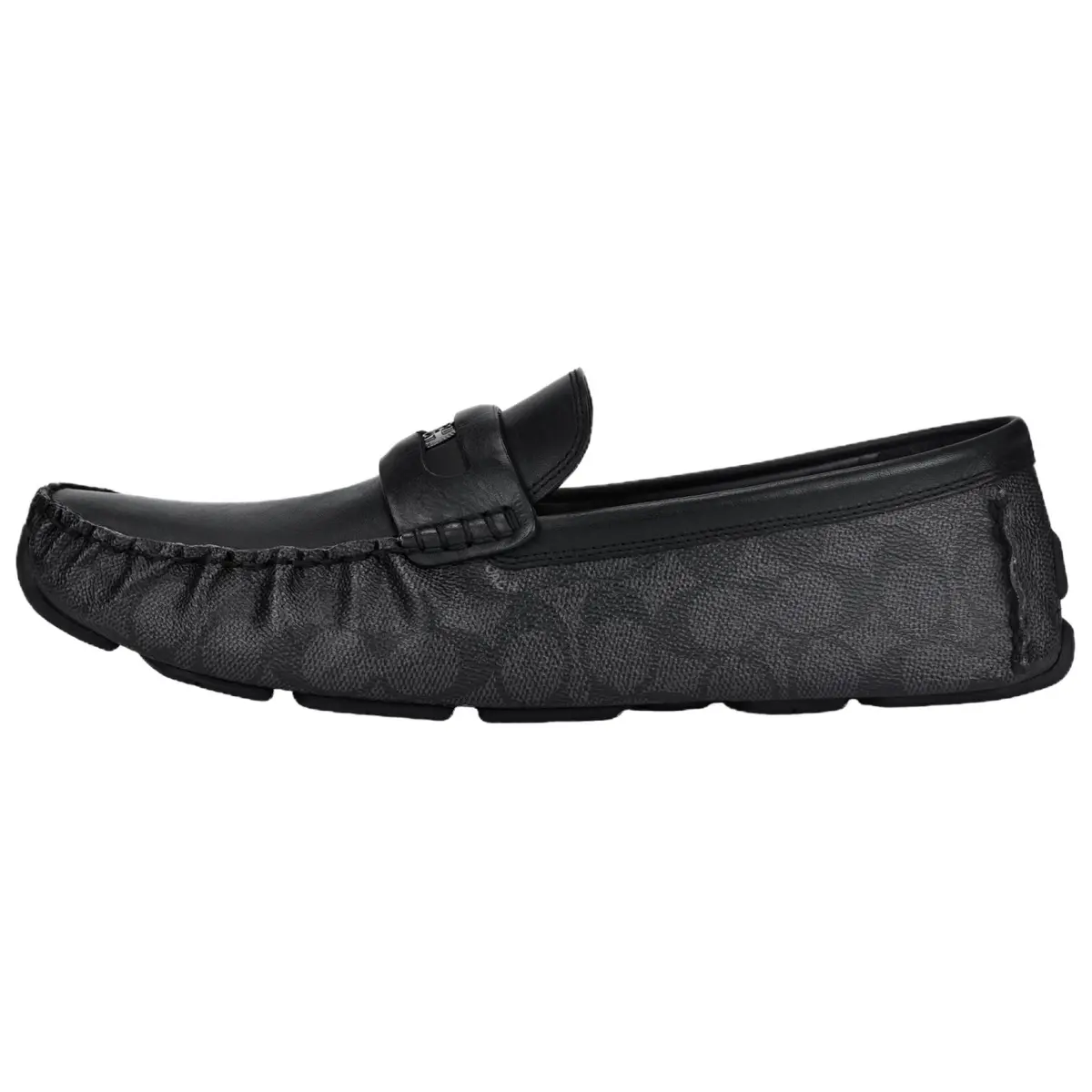 COACH Signature Coin Driver Loafers