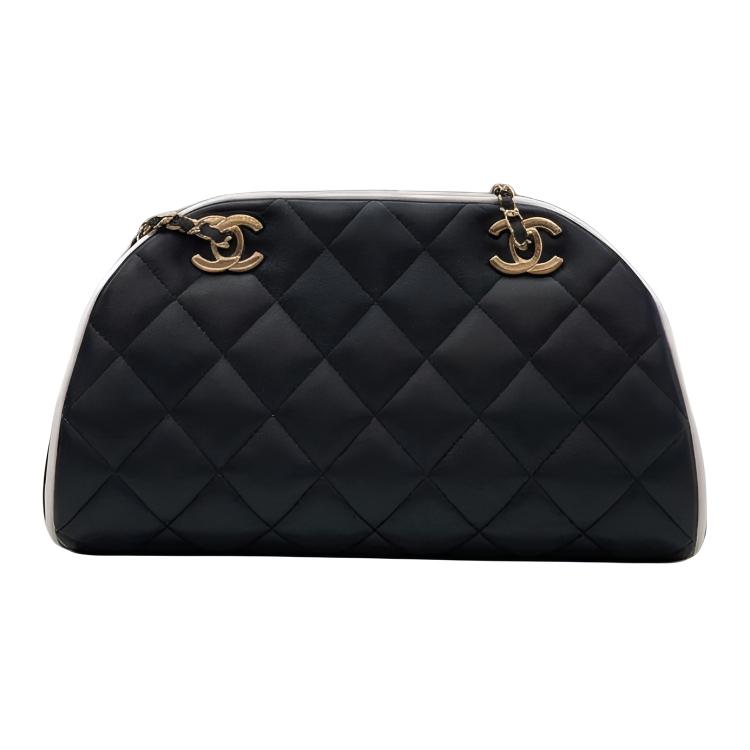 Женская сумка Chanel 26S C Logo (черная)