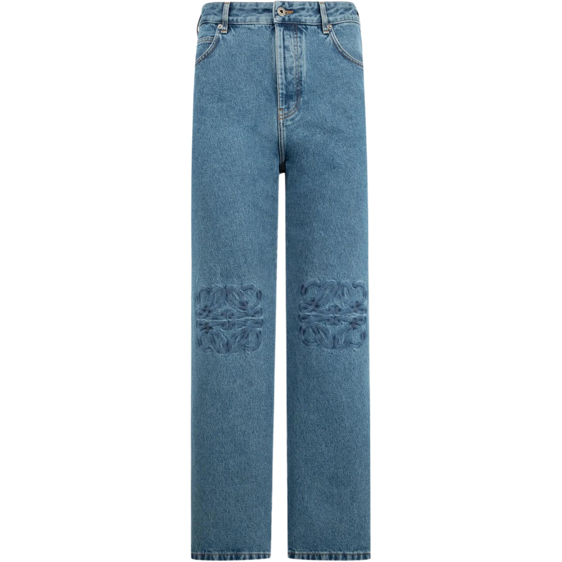 Мужские штаны LOEWE SS26 (голубые)