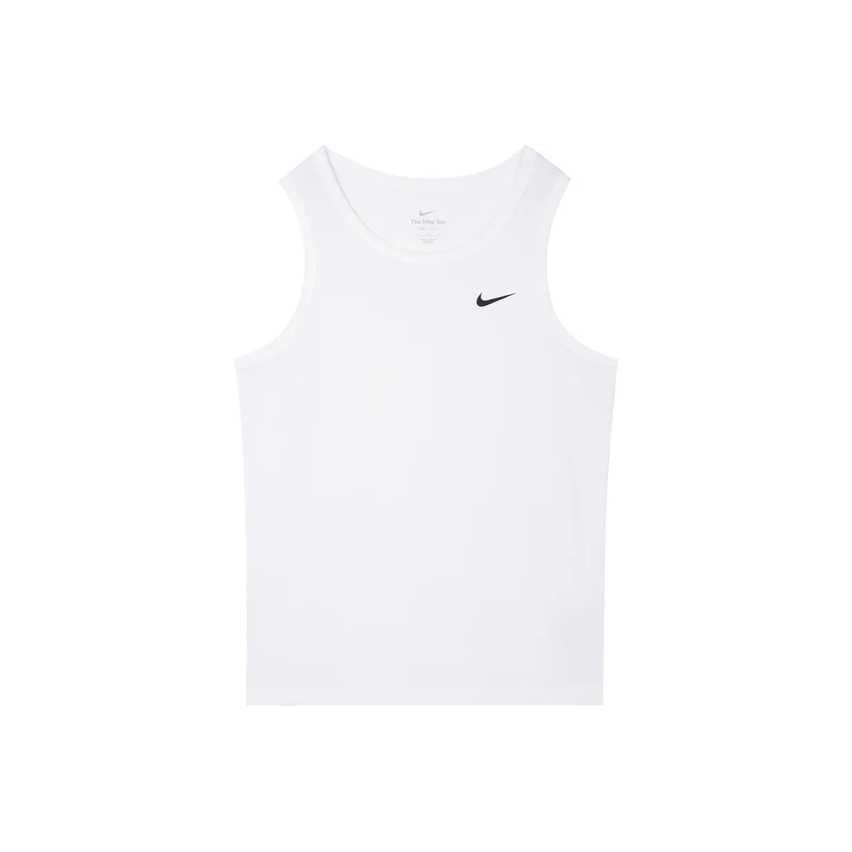 Nike Tank Tops Men's White Crew Neck Moderate Other