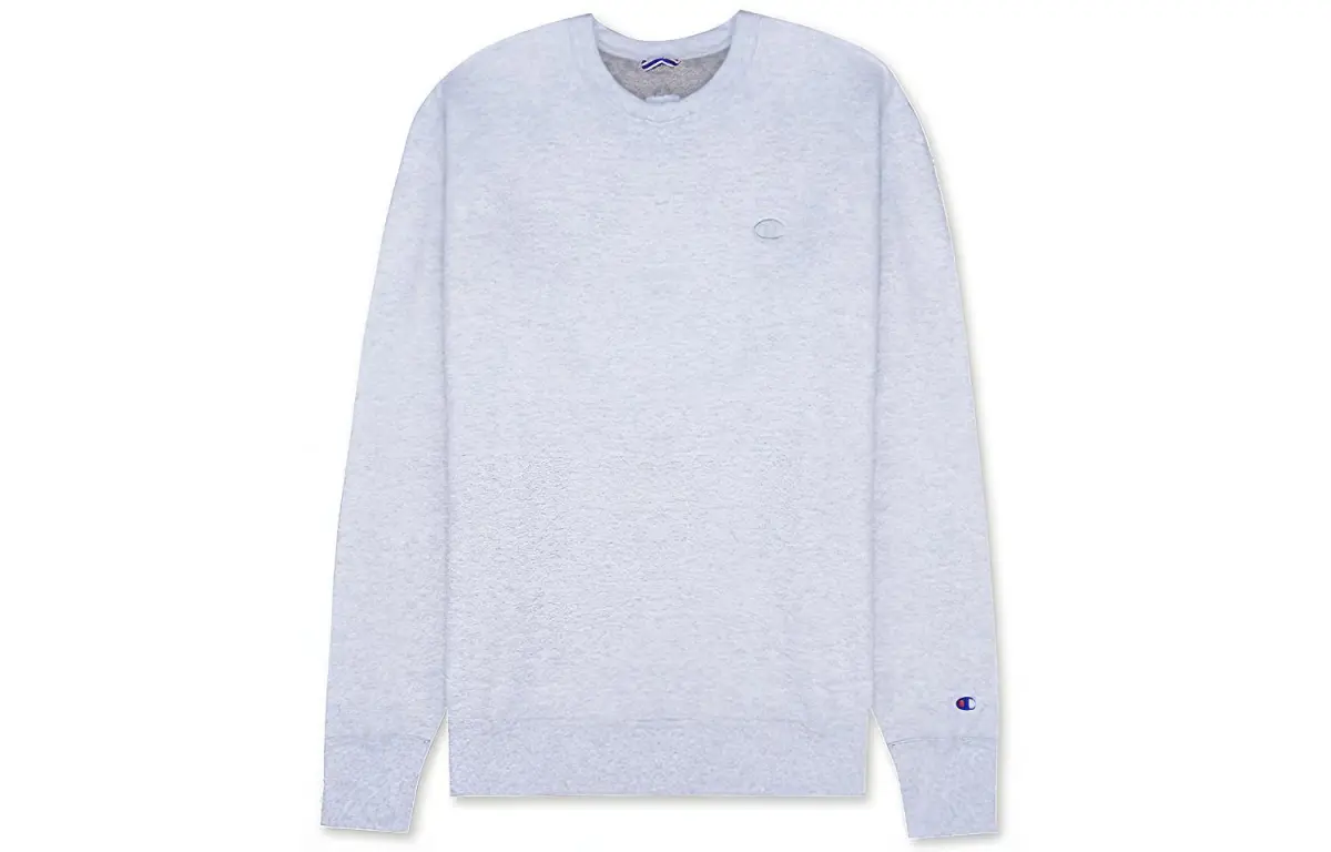 Champion Sweatshirt US Version Unisex Light Gray